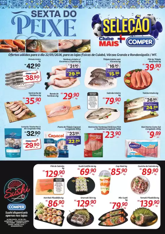 Catálogo Comper | Ofertas exclusivas | 2026-05-22T00:00:00.000Z - 2026-05-22T00:00:00.000Z