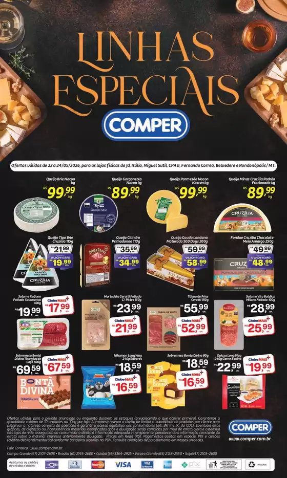 Catálogo Comper | Linhas Especiais | 2026-05-22T00:00:00.000Z - 2026-05-24T00:00:00.000Z