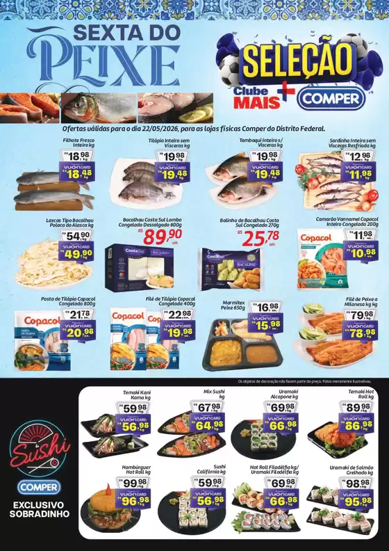 Catálogo Comper | Ótima oferta para caçadores de pechinchas | 2026-05-22T00:00:00.000Z - 2026-05-22T00:00:00.000Z