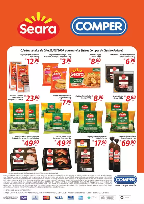 Catálogo Comper | Seara | 2026-05-08T00:00:00.000Z - 2026-05-22T00:00:00.000Z