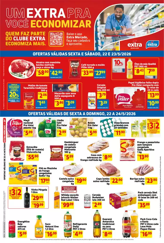 Catálogo Extra | Ofertas e promoções atuais | 2026-05-22T00:00:00.000Z - 2026-05-24T00:00:00.000Z