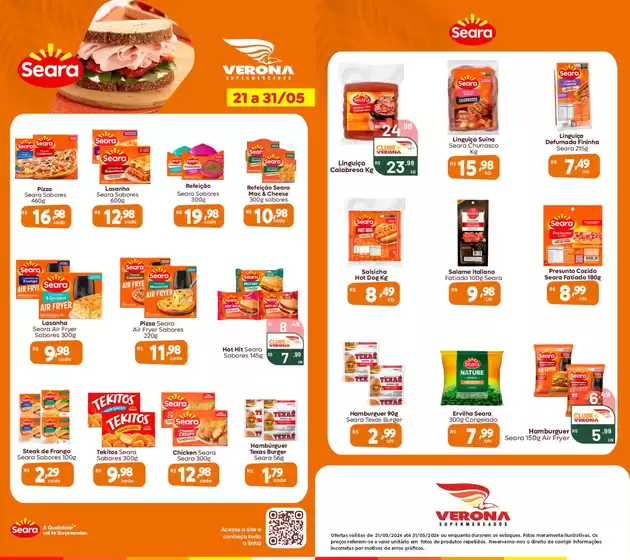 Catálogo Verona Supermercados | Ofertas e promoções atuais | 2026-05-21T00:00:00.000Z - 2026-05-31T00:00:00.000Z