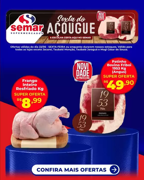 Catálogo Semar Supermercado | Nossas melhores pechinchas | 2026-05-22T00:00:00.000Z - 2026-05-22T00:00:00.000Z