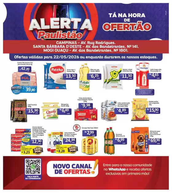Catálogo Paulistão Atacadista | Ofertas especiais atraentes para todos | 2026-05-22T00:00:00.000Z - 2026-05-22T00:00:00.000Z