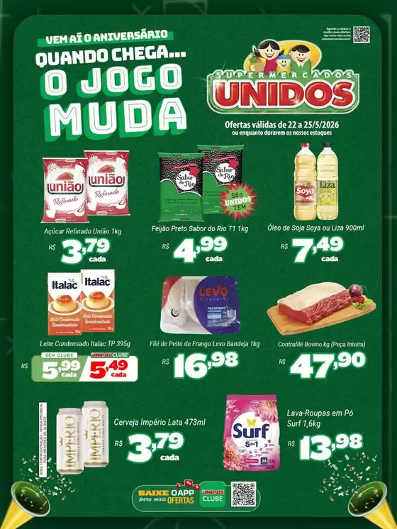 Catálogo Supermercados Unidos | Encarte Supermercados Unidos | 2026-05-22T00:00:00.000Z - 2026-05-25T00:00:00.000Z