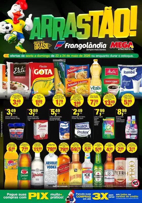 Catálogo Super Frangolândia | Ofertas especiais para você | 2026-05-22T00:00:00.000Z - 2026-05-24T00:00:00.000Z