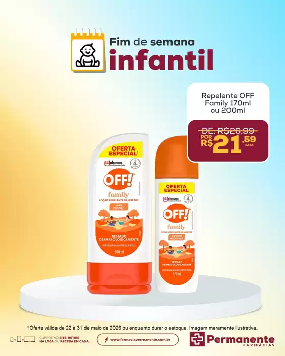 Catálogo Farmácia Permanente | Nossas melhores ofertas para você | 2026-05-22T00:00:00.000Z - 2026-05-31T00:00:00.000Z