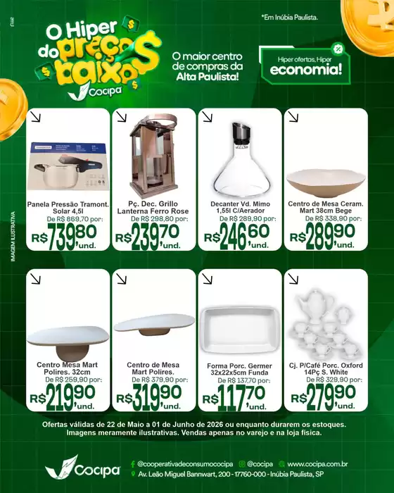Catálogo Cocipa | Nossas melhores ofertas para você | 2026-05-22T00:00:00.000Z - 2026-06-01T00:00:00.000Z