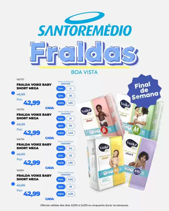 Catálogo Drogarias Santo Remédio | Descubra ofertas atraentes | 2026-05-22T00:00:00.000Z - 2026-05-24T00:00:00.000Z