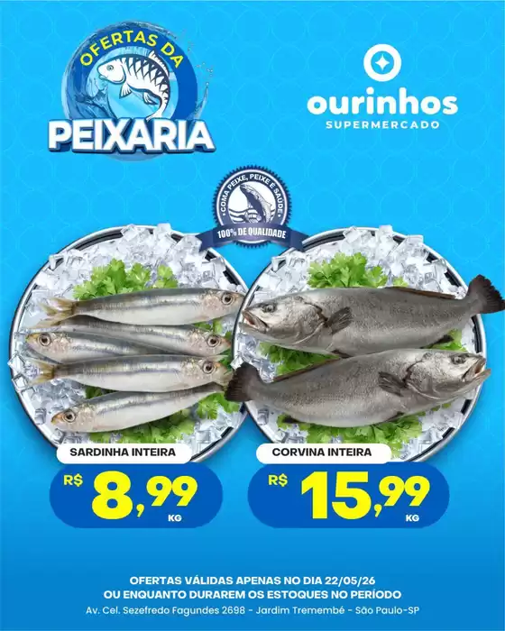 Catálogo Ourinhos Hipermercado | Melhores ofertas para todos os caçadores de pechinchas | 2026-05-22T00:00:00.000Z - 2026-05-22T00:00:00.000Z