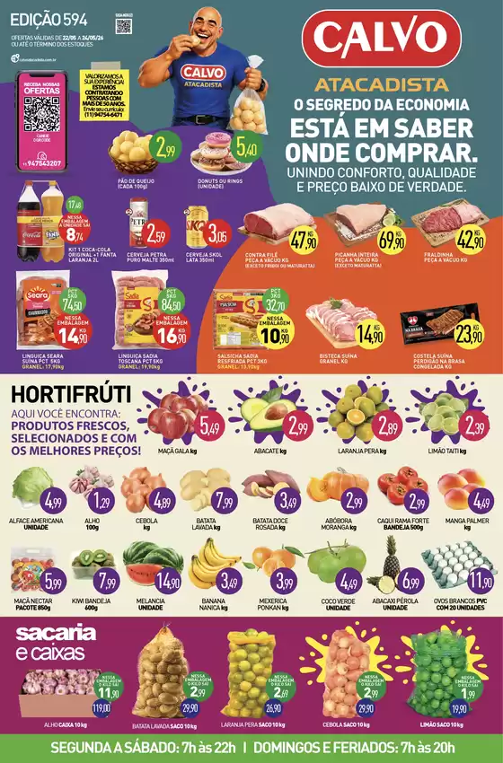 Catálogo Calvo Atacadista | Melhores ofertas para compradores econômicos | 2026-05-22T00:00:00.000Z - 2026-05-24T00:00:00.000Z