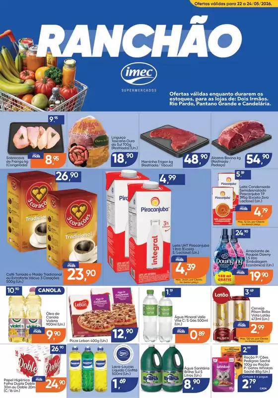 Catálogo Imec Supermercados | BAIXA 15264 IMEC Ranchao Cluster B 22 a 240526 | 2026-05-22T00:00:00.000Z - 2026-05-24T00:00:00.000Z