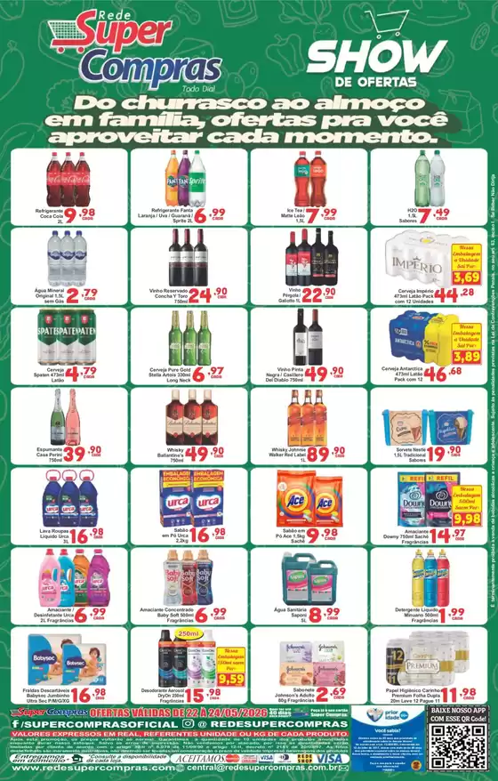 Catálogo Rede Super Compras | Encarte Rede Super Compras | 2026-05-22T00:00:00.000Z - 2026-05-24T00:00:00.000Z