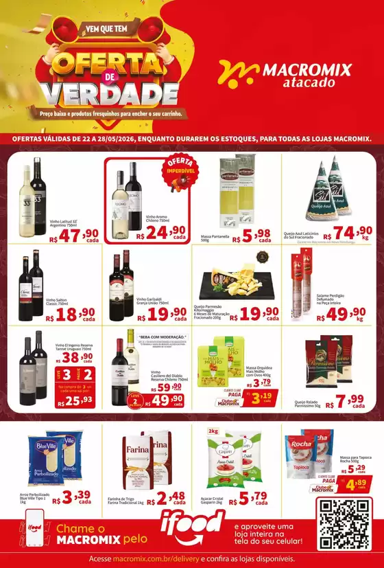 Catálogo Macromix Atacado | Encarte Macromix Atacado | 2026-05-22T00:00:00.000Z - 2026-05-28T00:00:00.000Z