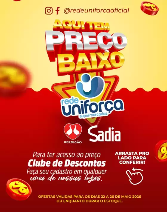 Catálogo Rede uniforça | Encarte Rede uniforça | 2026-05-22T00:00:00.000Z - 2026-05-26T00:00:00.000Z