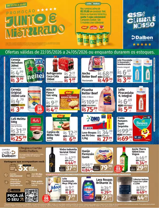 Catálogo Supermercado Dalben | 1779391466789477 | 2026-05-22T00:00:00.000Z - 2026-05-24T00:00:00.000Z