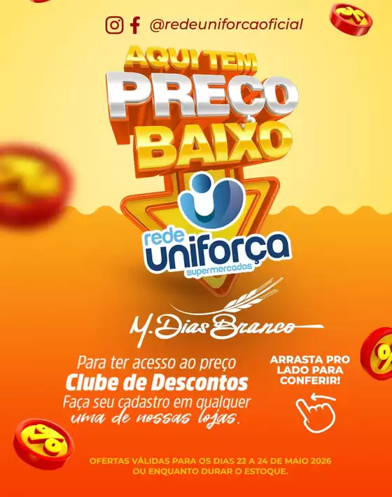 Catálogo Rede uniforça | Melhores ofertas e descontos | 2026-05-22T00:00:00.000Z - 2026-05-24T00:00:00.000Z