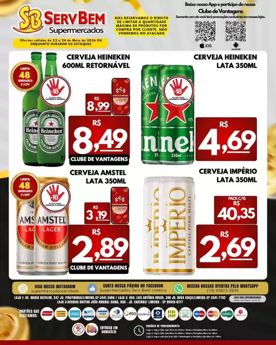 Catálogo ServBem | Encarte ServBem | 2026-05-22T00:00:00.000Z - 2026-05-24T00:00:00.000Z