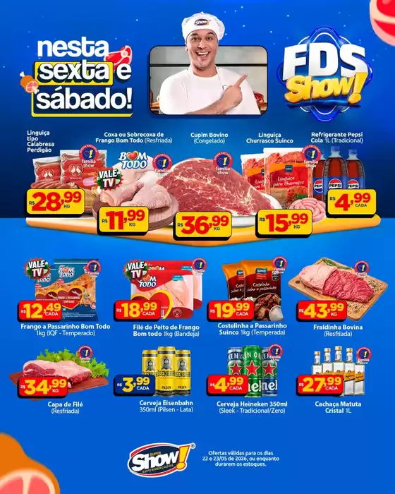 Catálogo Super Show | Nossas melhores ofertas para você | 2026-05-22T00:00:00.000Z - 2026-05-23T00:00:00.000Z