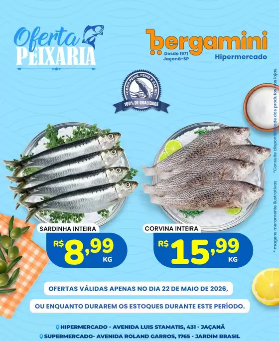 Catálogo Supermercado Bergamini | Ofertas especiais atraentes para todos | 2026-05-22T00:00:00.000Z - 2026-05-22T00:00:00.000Z