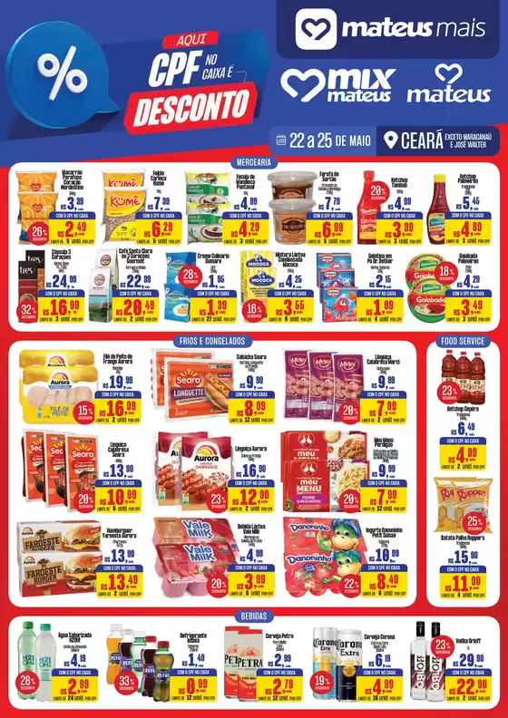Catálogo Supermercados Mateus | App Mateus Mais | 2026-05-22T00:00:00.000Z - 2026-05-25T00:00:00.000Z