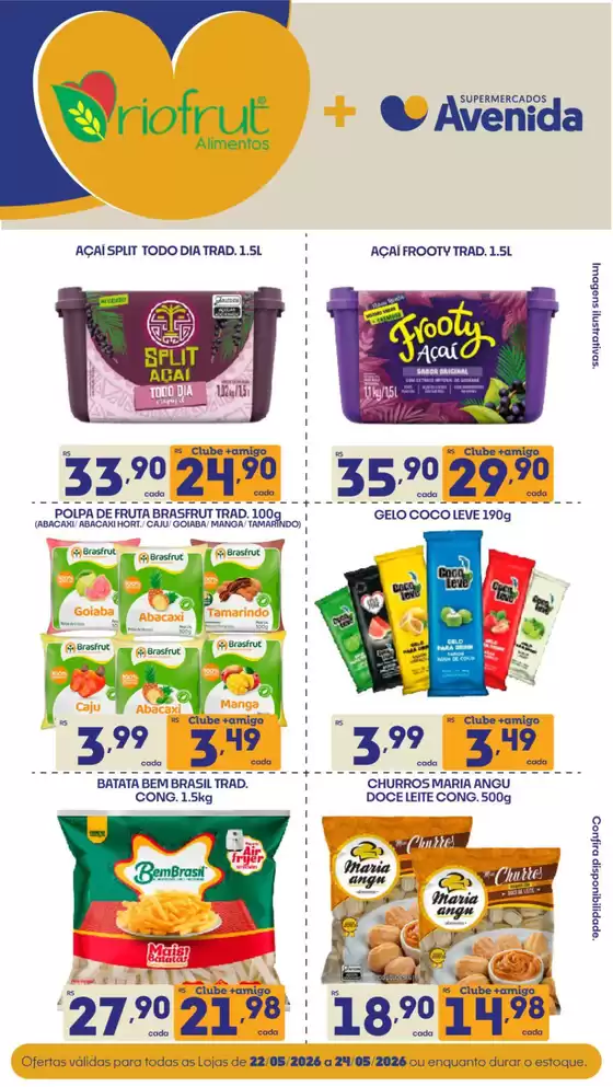 Catálogo Supermercados Avenida | Ofertas especiais para você | 2026-05-22T00:00:00.000Z - 2026-05-24T00:00:00.000Z