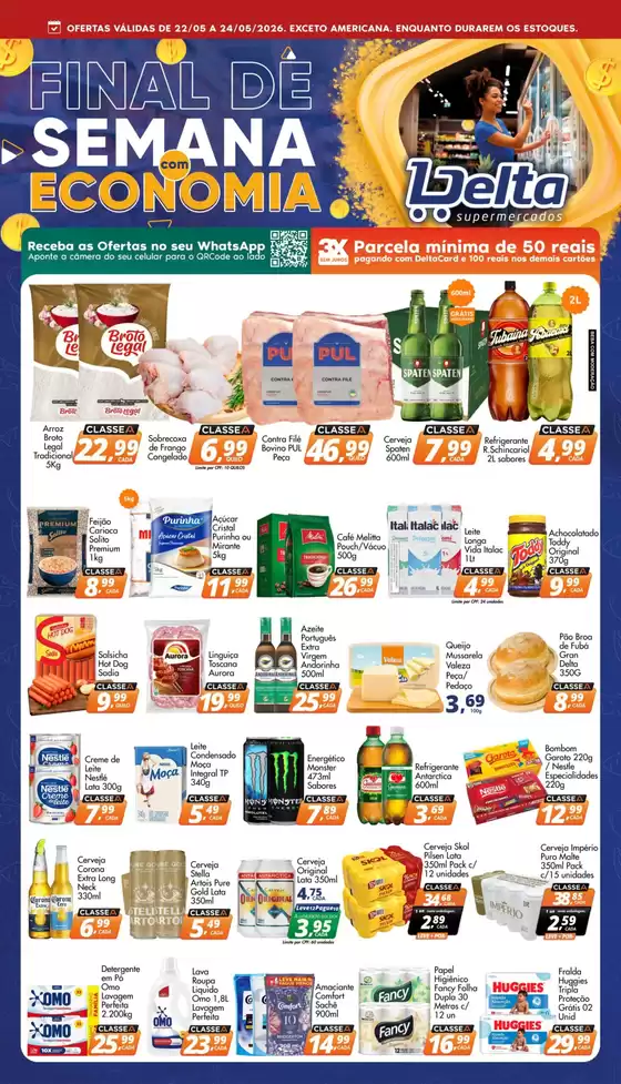 Catálogo Delta Supermercados | Ofertas especiais atraentes para todos | 2026-05-22T00:00:00.000Z - 2026-05-24T00:00:00.000Z