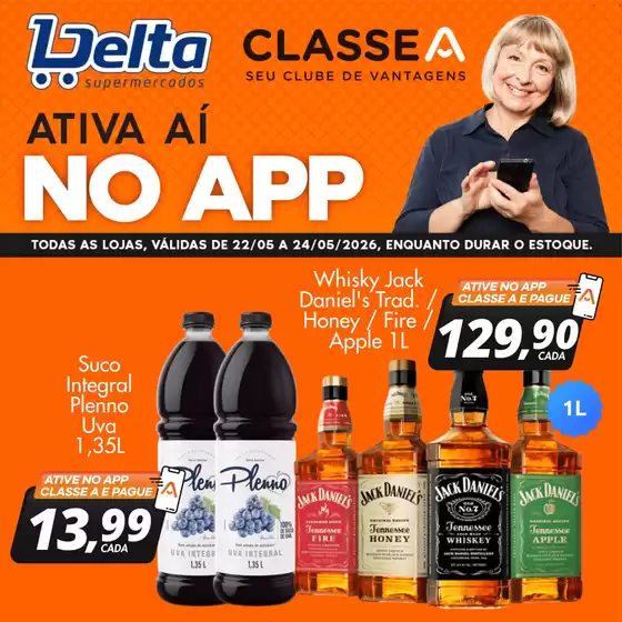 Catálogo Delta Supermercados | Ofertas especiais para você | 2026-05-22T00:00:00.000Z - 2026-05-24T00:00:00.000Z