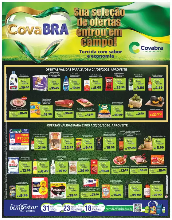 Catálogo Covabra Supermercados | Ofertas para caçadores de pechinchas | 2026-05-21T00:00:00.000Z - 2026-05-27T00:00:00.000Z