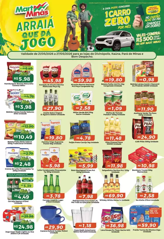 Catálogo Mart Minas | Ofertas para caçadores de pechinchas | 2026-05-21T00:00:00.000Z - 2026-05-27T00:00:00.000Z