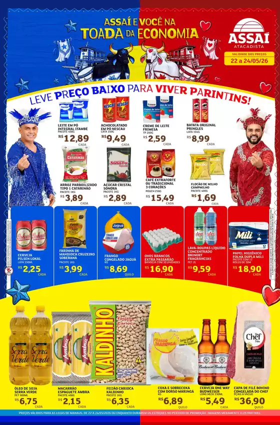Catálogo Assaí Atacadista em Guarulhos | Encarte Assaí Atacadista 47447-74 | 2026-05-22T00:00:00.000Z - 2026-05-24T00:00:00.000Z
