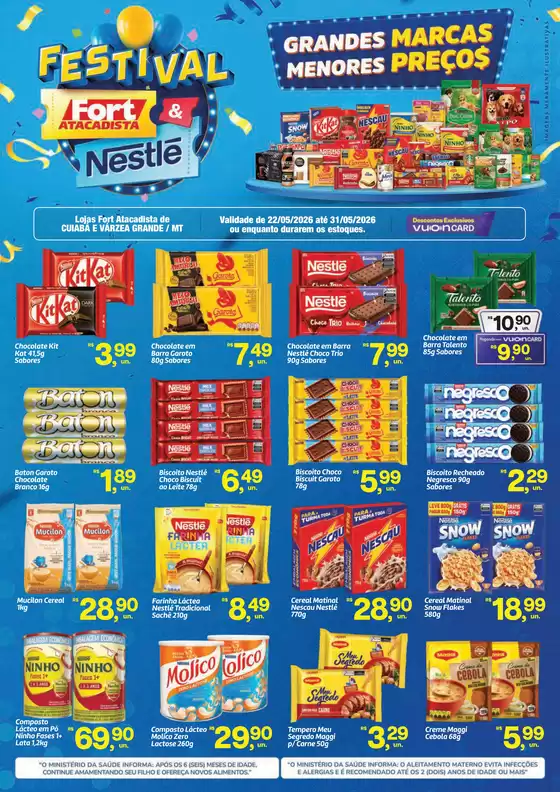 Catálogo Fort Atacadista | MT Fort Nestlé 22 a 31 MAI 26 | 2026-05-22T00:00:00.000Z - 2026-05-31T00:00:00.000Z