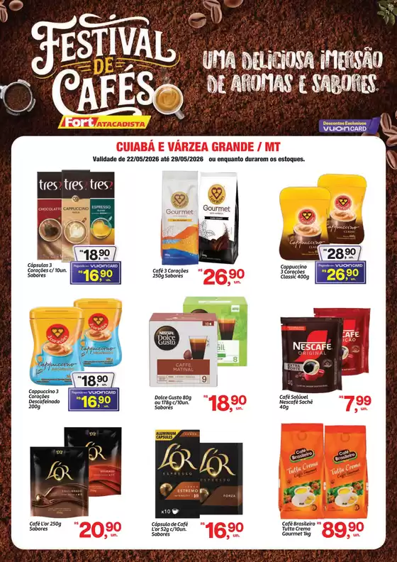 Catálogo Fort Atacadista | MT Fort Festival de Café 22 a 29 MAI 26 | 2026-05-22T00:00:00.000Z - 2026-05-29T00:00:00.000Z