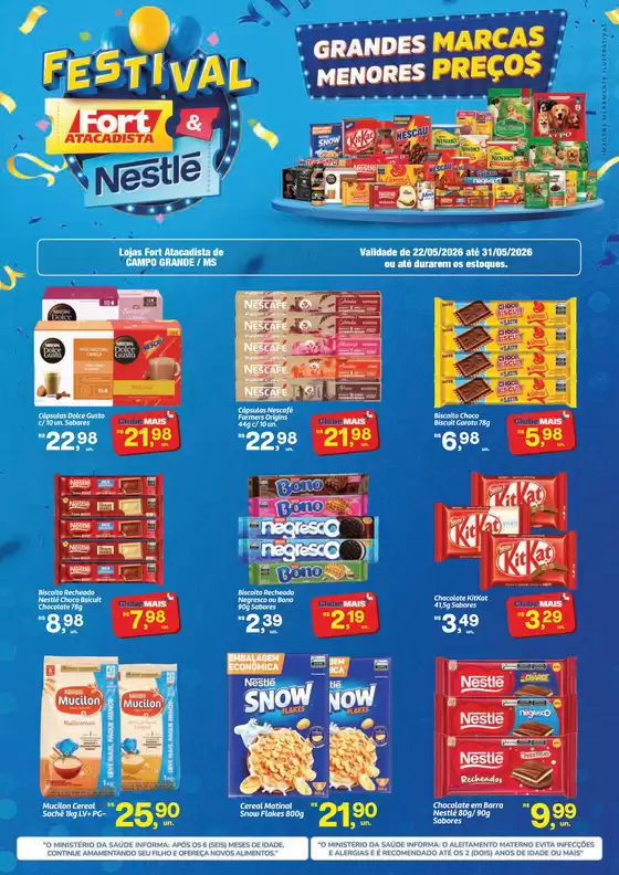 Catálogo Fort Atacadista | MS Fort Nestlé 22 a 31 MAI 26 | 2026-05-22T00:00:00.000Z - 2026-05-31T00:00:00.000Z
