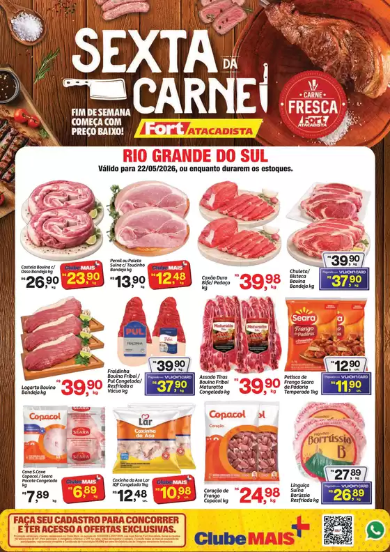 Catálogo Fort Atacadista | RS Fort 6ª da Carne 22 MAI 26 Final | 2026-05-22T00:00:00.000Z - 2026-05-22T00:00:00.000Z