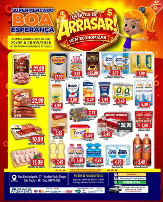 Catálogo Boa Esperança | OFERTAS DE ARRASAR | 2026-05-25T00:00:00.000Z - 2026-05-28T00:00:00.000Z