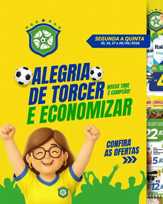 Catálogo Chimar Supermercados | Alegria de Torcer e Economizar | 2026-05-25T00:00:00.000Z - 2026-05-28T00:00:00.000Z