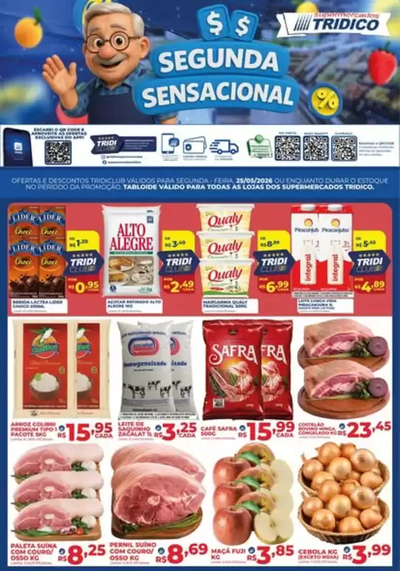 Catálogo Supermercados Tridico | Segunda Sensacional | 2026-05-25T00:00:00.000Z - 2026-05-25T00:00:00.000Z