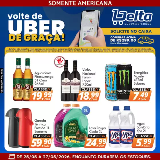 Catálogo Delta Supermercados | Encarte Delta Supermercados | 2026-05-25T00:00:00.000Z - 2026-05-27T00:00:00.000Z