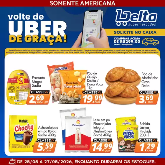 Catálogo Delta Supermercados | Descubra ofertas atraentes | 2026-05-25T00:00:00.000Z - 2026-05-27T00:00:00.000Z