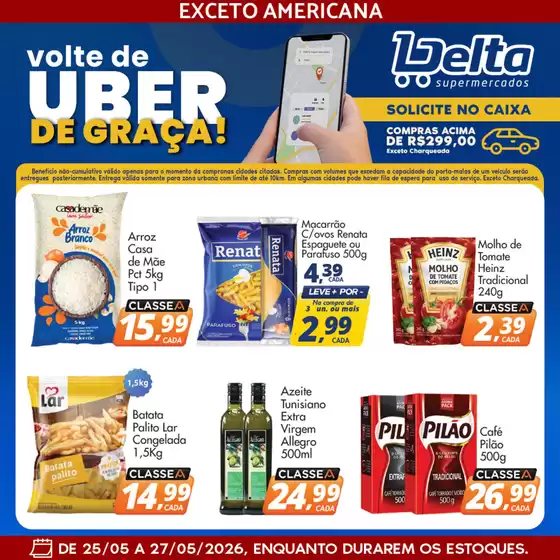 Catálogo Delta Supermercados | Ofertas exclusivas e pechinchas | 2026-05-25T00:00:00.000Z - 2026-05-27T00:00:00.000Z