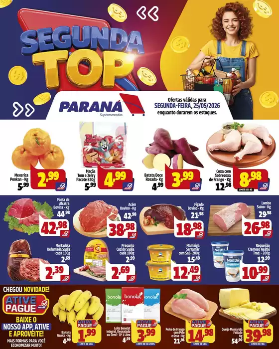 Catálogo Paraná Supermercados | Encarte Paraná Supermercados | 2026-05-25T00:00:00.000Z - 2026-05-25T00:00:00.000Z