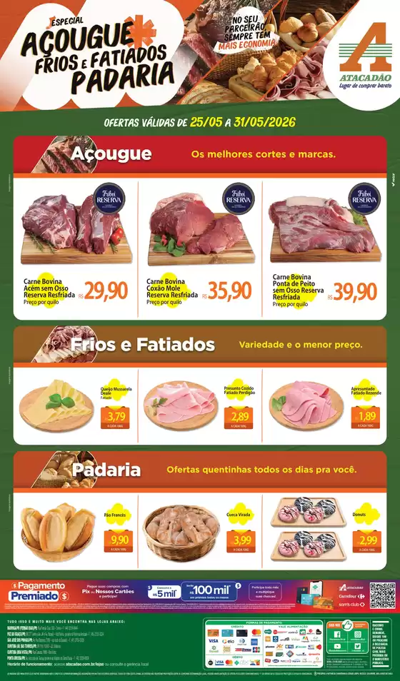 Catálogo Atacadão | Atacadão - Açougue / Padaria / Frios e Fatiados | 2026-05-25T00:00:00.000Z - 2026-05-31T00:00:00.000Z