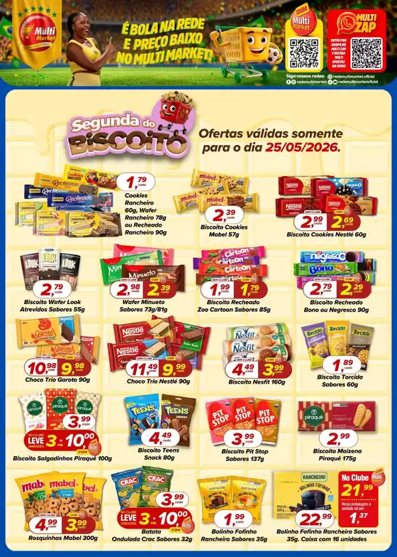 Catálogo Rede Multi Market | Encarte Rede Multi Market | 2026-05-25T00:00:00.000Z - 2026-05-25T00:00:00.000Z