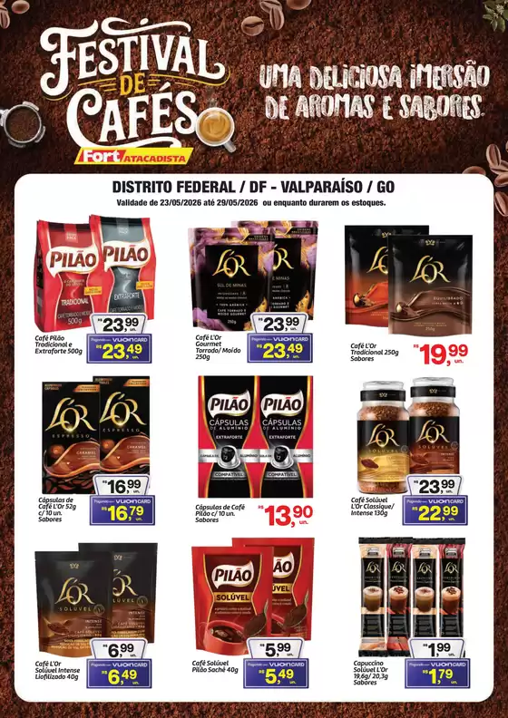 Catálogo Fort Atacadista | DF Fort Festival do Cafe 23 a 29 MAI 26 | 2026-05-23T00:00:00.000Z - 2026-05-29T00:00:00.000Z