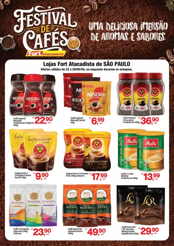 Catálogo Fort Atacadista | SP Fort Festival do Cafe 23 a 29 MAI 26 | 2026-05-23T00:00:00.000Z - 2026-05-29T00:00:00.000Z