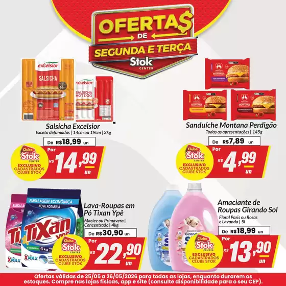 Catálogo Stok Center em Sinimbu | 54123 | 2026-05-25T00:00:00.000Z - 2026-05-26T00:00:00.000Z