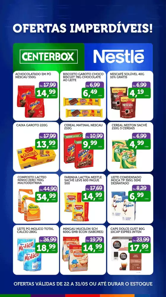 Catálogo CenterBox | CenterBox NestlÉ | 2026-05-22T00:00:00.000Z - 2026-05-31T00:00:00.000Z