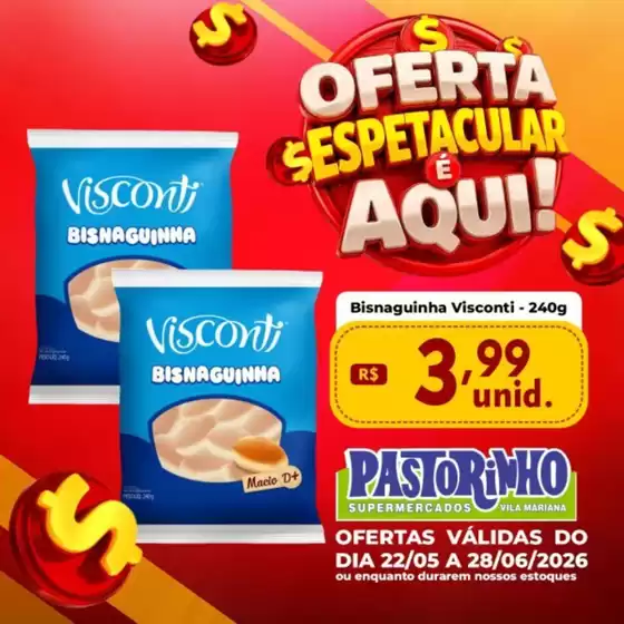 Catálogo Supermercado Pastorinho | Ampla seleção de ofertas | 2026-05-22T00:00:00.000Z - 2026-06-28T00:00:00.000Z