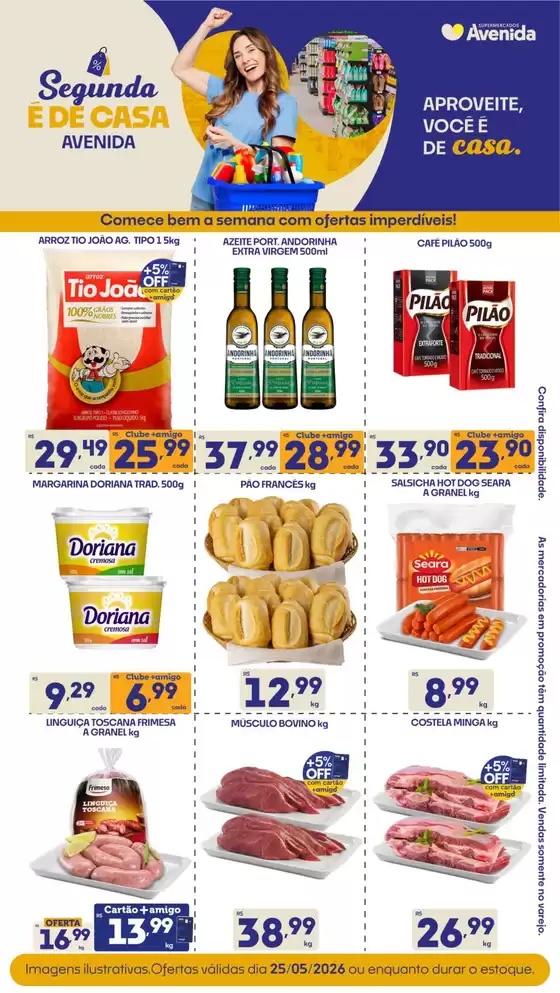 Catálogo Supermercados Avenida | Ofertas e promoções atuais | 2026-05-25T00:00:00.000Z - 2026-05-25T00:00:00.000Z